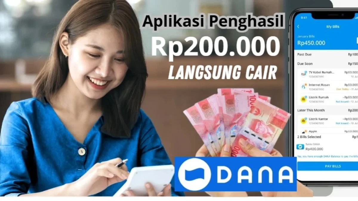 Tarik Saldo DANA Gratis Hingga Rp200.000 Langsung Cair Dengan Cara ini Aplikasi Penghasil Saldo DANA gratis 2025