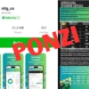 Aplikasi NITG yang diduga sebagai Ponzi namun sedang mengajukan perijinan ke OJK.