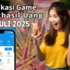 Aplikasi Penghasil uang paling cuan Bulan Juli 2025.
