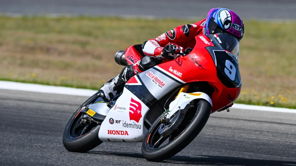 Teruskan Trend Positif di Eropa, Dua Pebalap Astra Honda Hadapi Tantangan Sirkuit Perancis JuniorGP World Championship #9 : Veda Ega Pratama