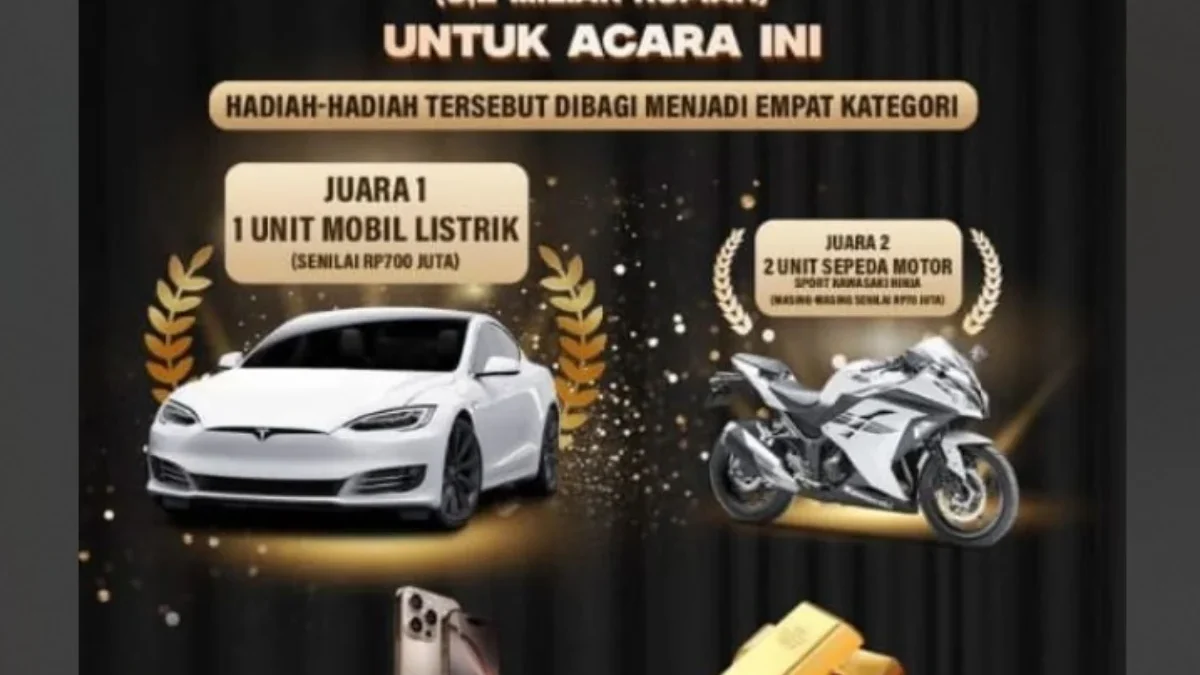 Promo berhadiah miliaran dari aplikasi 68EA