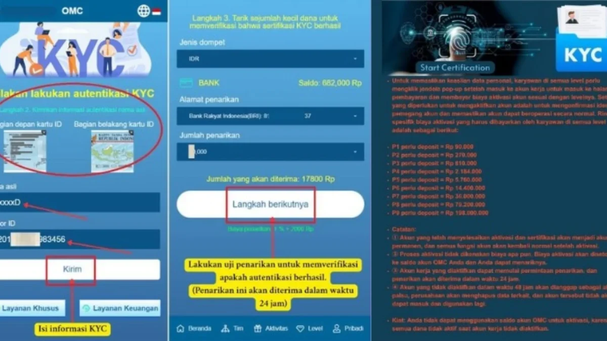 Aplikasi OMC yang mulai bisa WD lagi.