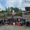 Keseruan acara Scoopy Velocreativity yang digelar pada Sabtu, 6 Juli 2025 di Rest Area Gunung Mas, Puncak.