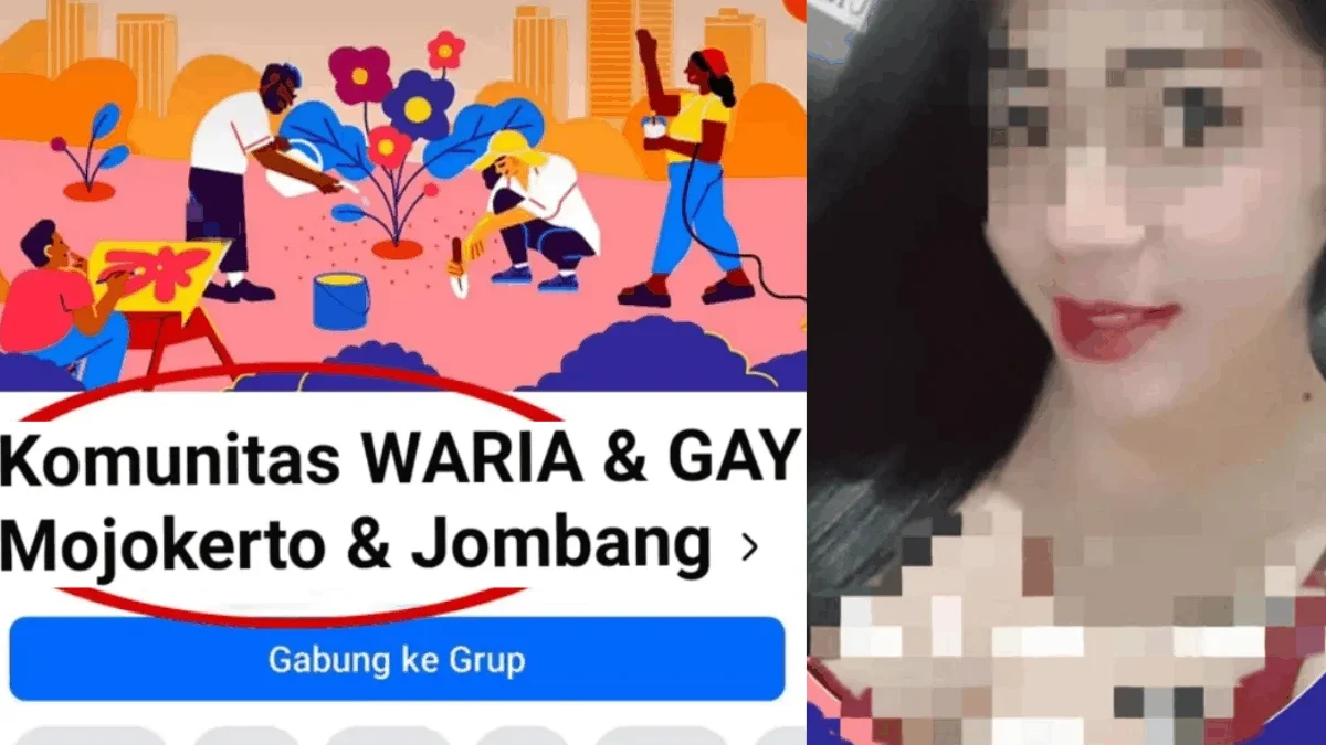 Ini Identitas Admin Grup FB Komunitas WARIA dan GAY Mojokerto–Jombang