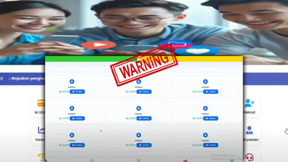 AdmediaJob hingga AMV, Pola Penipuan Aplikasi Penghasil Uang yang Berulang Aplikasi dan website Admediajob