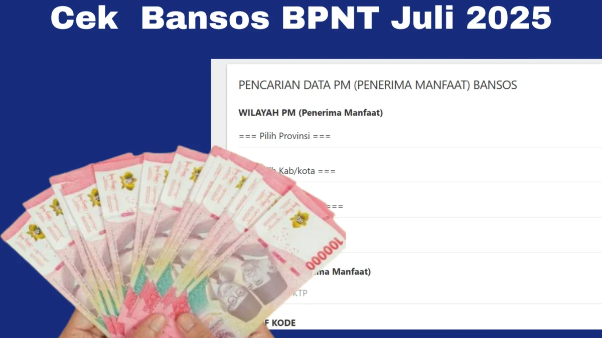 Cara Cek Bansos BPNT Juli 2025 Pakai NIK dan KTP, Anti Ribet Foto: Jabar ekspres.