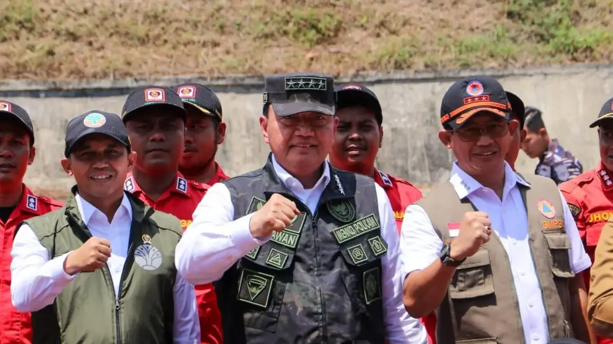 Sumsel Siaga! Menkopolkam Minta Pemda Tangani Karhutla Serius dan Terpadu