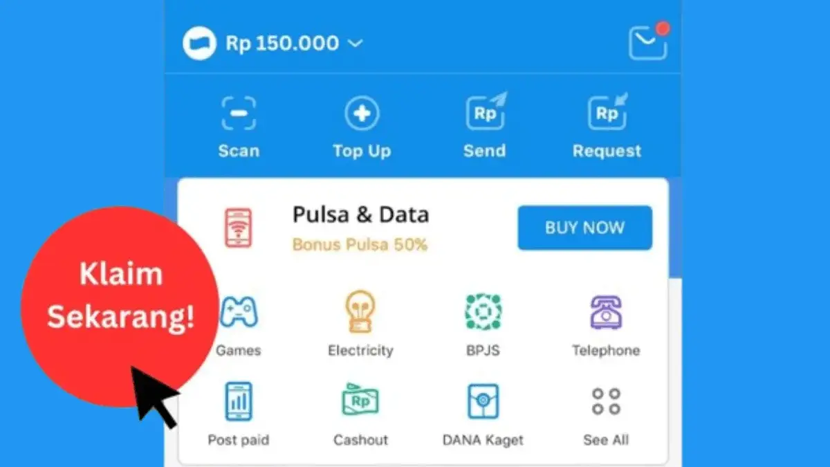 Buka Amplop Ini untuk Dapatkan Saldo DANA Gratis Rp250.000, Buruan Klaim! Buka Amplop Ini untuk Dapatkan Saldo DANA Gratis Rp250.000, Buruan Klaim!