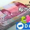 Saldo DANA gratis dari Bantuan Pemerintah