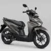 New Honda BeAT Series 2025 Tipe CBS warna baru Deluxe Matte Gray.
