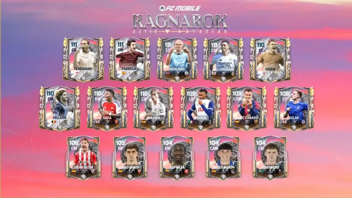 Daftar pemain Ragnarok After Daybreak di Event EA FC Mobile.