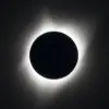Solar eclipse atau gerhana matahari total.
