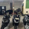 Ilustrasi 3 sepeda motor yang diamankan Polres Bogor, diduga milik geng motor.