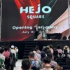 Kota Baru Parahyangan (KBP) di Padalarang, Kabupaten Bandung Barat (KBB), resmi membuka Hejo Square.