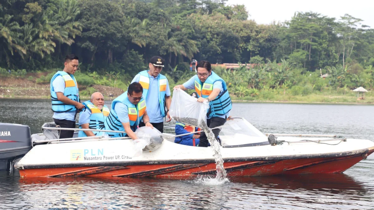 Cek Kandungan Merkuri, KKP Ambil Sampel dari Waduk Cirata dan Saguling
