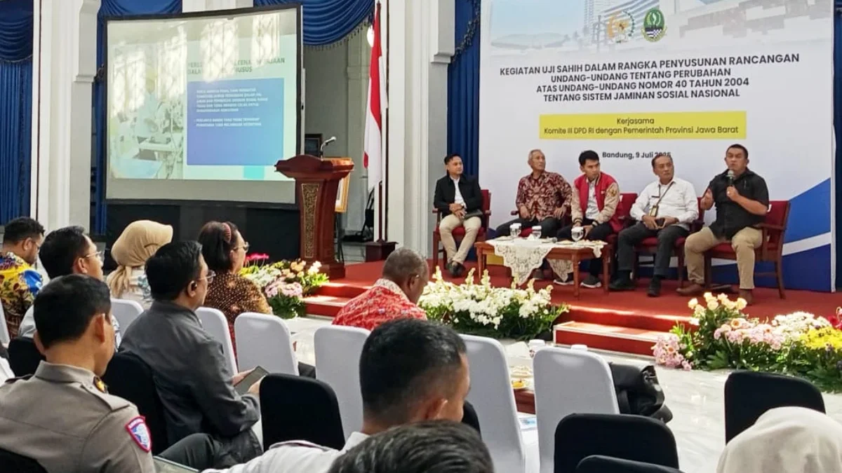 Perhatikan Petani hingga Driver Ojol, Komite III DPD RI Desak Revisi UU Jaminan Sosial Perhatikan Petani hingga Driver Ojol, Komite III DPD RI Desak Revisi UU Jaminan Sosial