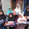 BAZNAS Jabar Berbagi Kebahagiaan Lebaran Yatim di Pangalengan