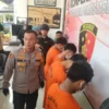 Dok. Polrestabes Bandung saat berhasil mengamankan kelompok yang kerap meresahkan masyarakat. Foto. Sandi Nugraha.