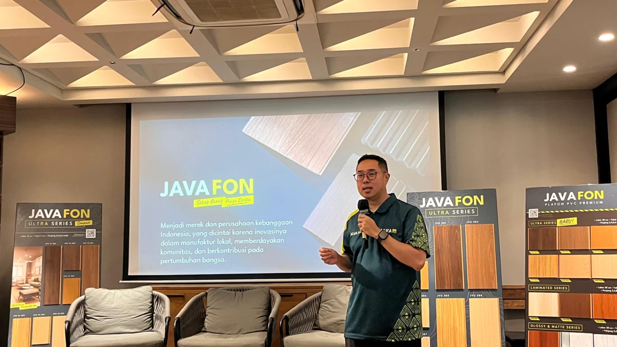 Javafon Menjawab Kebutuhan Estetika Hunian Modern Masa Kini Dengan Inovasi Plafon PVC Premium Melalui Ultra Series