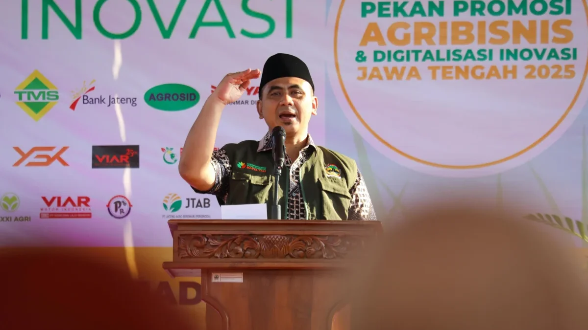 Demi Ketahanan Pangan, Taj Yasin Dorong Regenerasi Petani Wakil Gubernur Jawa Tengah, Taj Yasin