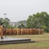 PPPK Bandung Barat sedang upacara