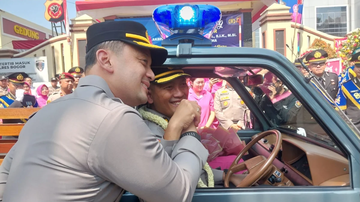 Polres Bogor gelar pisah sambut Kapolres
