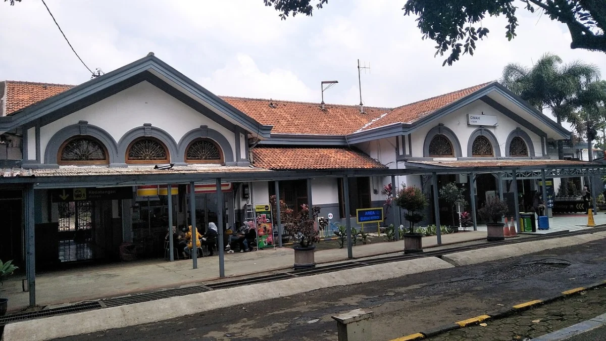 Salah Satu Cagar Budaya di Kota Cimahi 'Stasiun Cimahi' (Dok. Humas Pemkot Cimahi)
