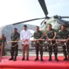 Panglima TNI Bersama Bupati Bogor Resmikan Tugu Helikopter SA 330 Puma di Simpang Sentul
