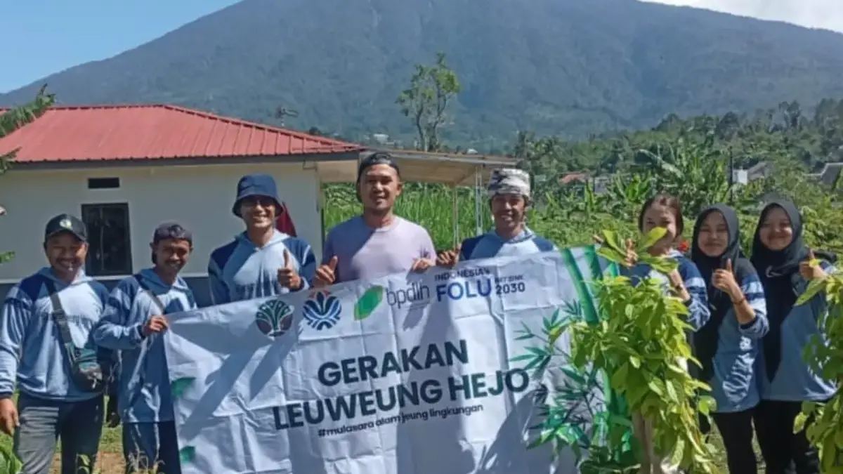 Aban Sudrajat Ajak Pemuda Cigombong Jaga Alam Lewat Gerakan Leweung Hejo