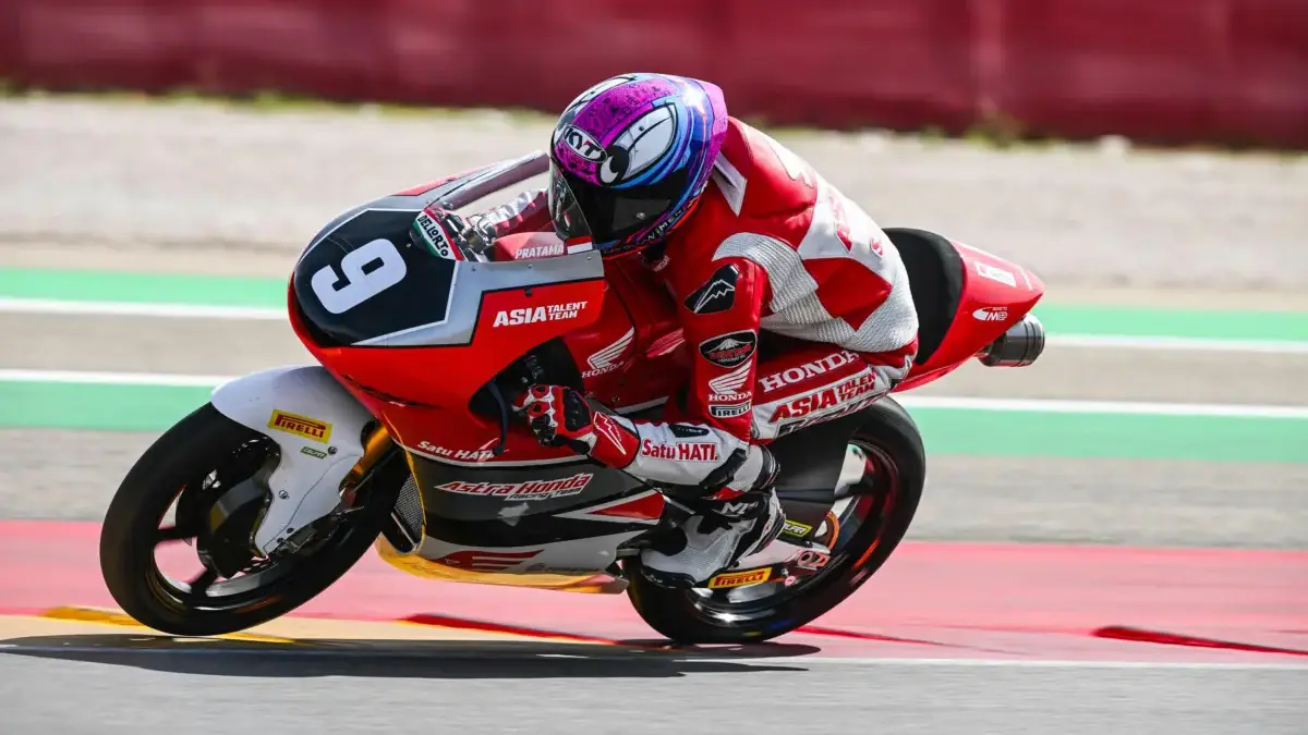 Tampil Kencang di Aragon, Binaan Astra Honda Tembus 10 Besar Kejuaraan Dunia Junior Tampil Kencang di Aragon, Binaan Astra Honda Tembus 10 Besar Kejuaraan Dunia Junior