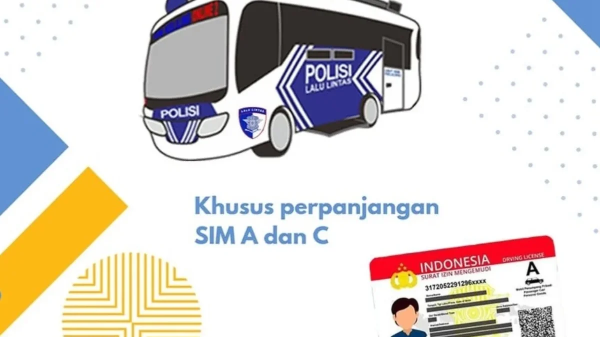 Postingan Instagram SIM Keliling di Kota Bandung.