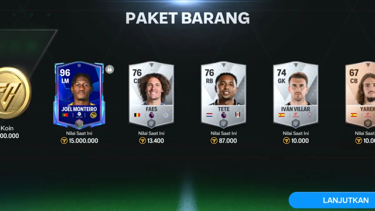 Standard Pack Hadiah Kode Redeem FC Mobile.