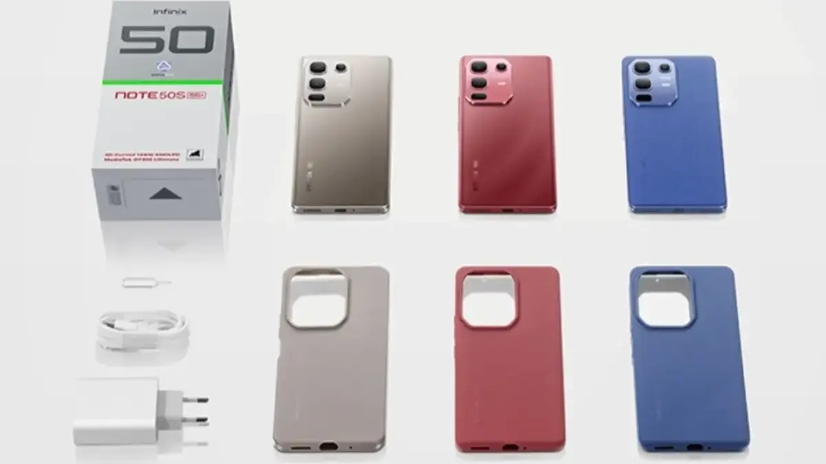 Infinix Note 50S 5G+.