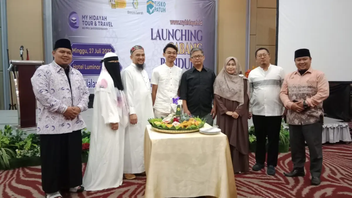 Bidik Jamaah Muda, My Hidayah Tour & Travel Launching Cabang Baru di Bandung Launching My Hidayah Travel Umroh Cabang Bandung