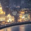 ILUSTRASI salah satu spot foto favorit di Shanghai.
