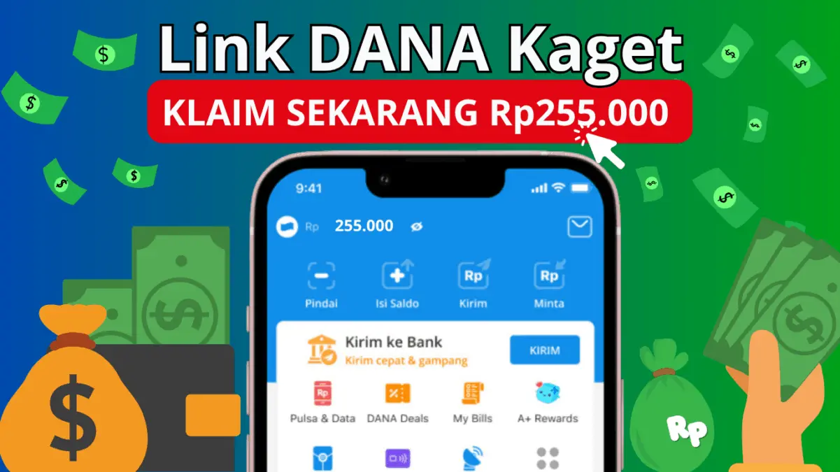 Saldo DANA Gratis Rp255.000 Sore Ini, Cuma Klik Link!