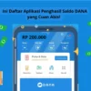11 Aplikasi Penghasil Saldo DANA Terpopuler 2025