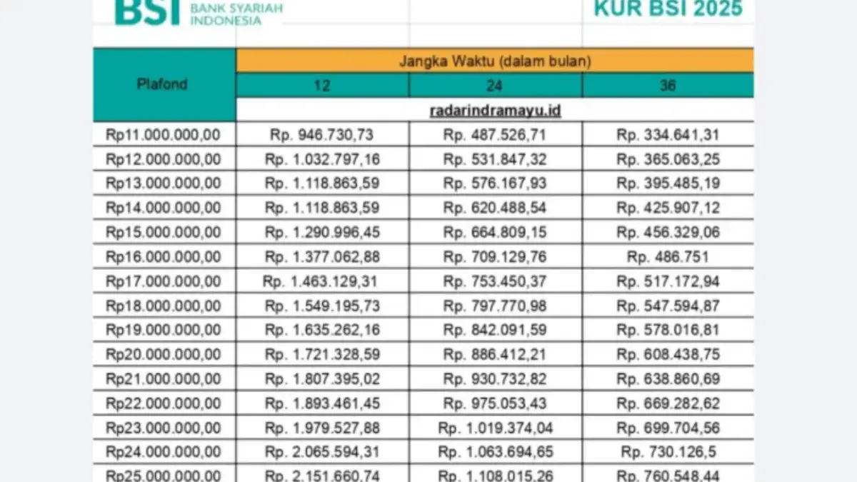 Syarat Pengajuan KUR BSI 2025: Mudah, Cepat, dan Mendukung UMKM