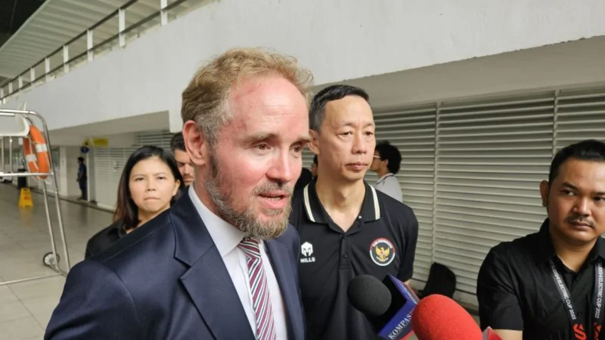 Tim Renang Prancis Latihan di Jakarta