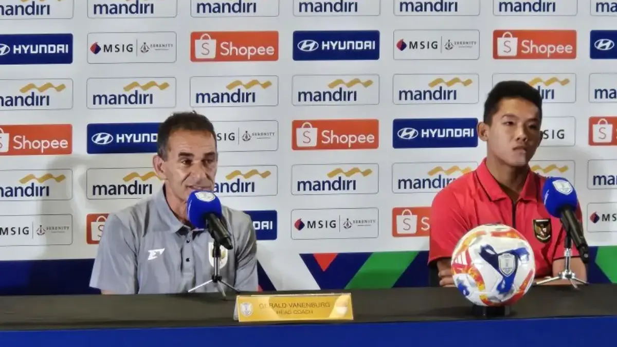 Vanenburg Optimistis Timnas U-23 Tangguh Meski Ditinggal Arkhan Fikri Vanenburg Optimistis Timnas U-23 Tangguh Meski Ditinggal Arkhan Fikri