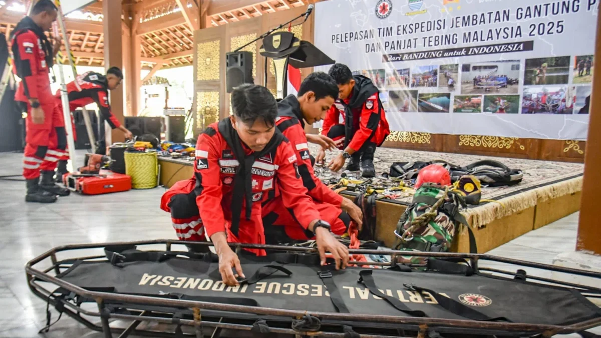 Empat personel dari Vertical Rescue bakal diterbangkan ke Kabupaten Nduga, Papua dari Kota Bandung