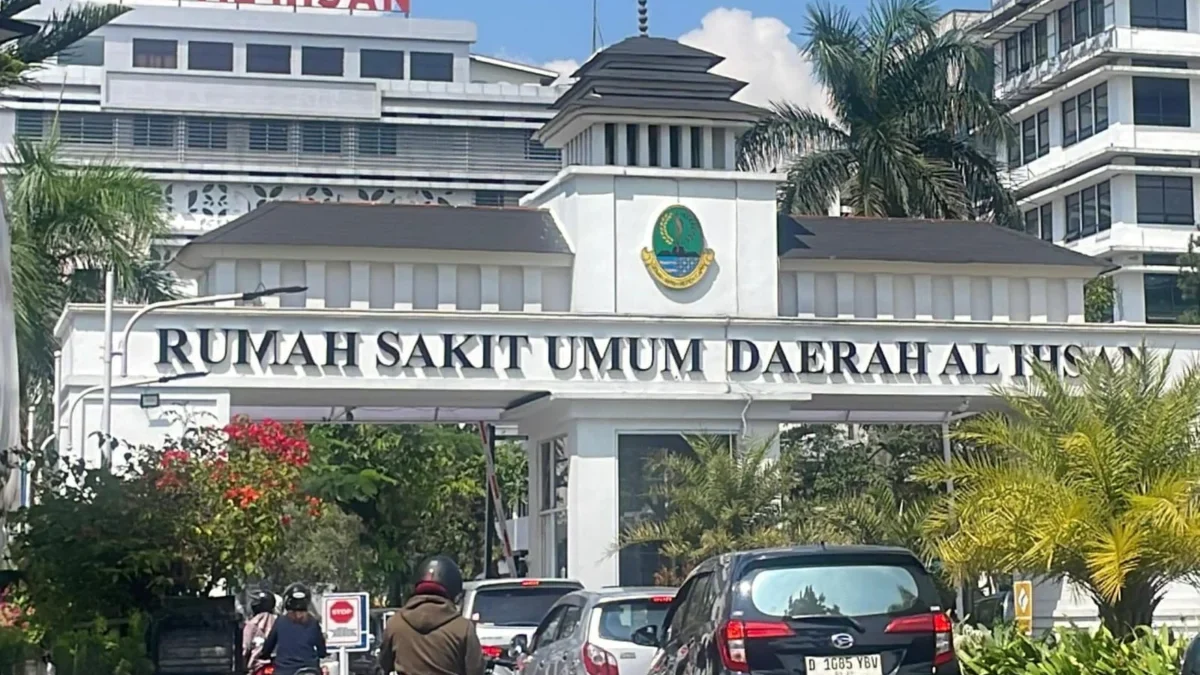 Rumah Sakit Umum Daerah (RSUD) Al Ihsan yang berlokasi di Kecamatan Baleendah, Kabupaten Bandung, tengah dalam proses pergantian nama menjadi Rumah Sakit Welas Asih. Foto Agi