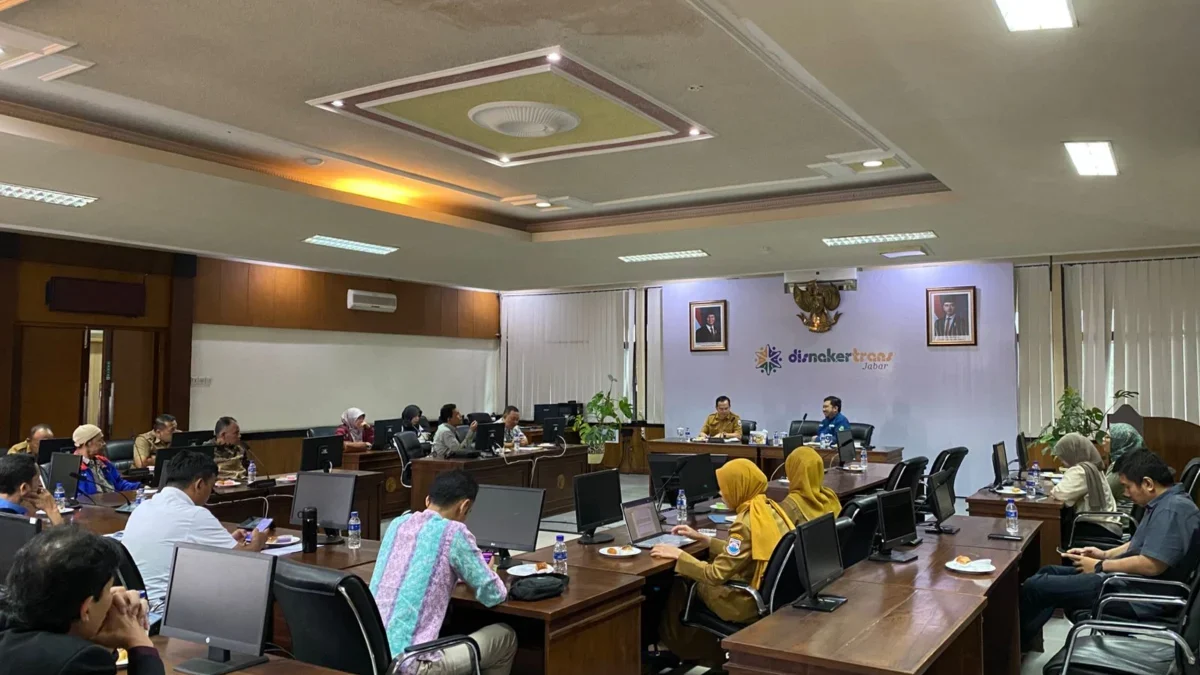 Kunjungan Kerja Disnaker Cimahi ke Disnakertrans Provinsi Jawa Barat (Mong)