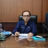 Inspektur Kota Banjar, Agus Muslih, MM.Kes., QGIA, CGCAE saat ditemui di ruang kerjanya belum lama ini. (Cecep Herdi/Jabar Ekspres)