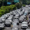 Ratusan kendaraan terjebak kemacetan di Kota Bandung beberapa waktu lalu. Foto: Dimas Rachmatsyah / Jabar Ekspres