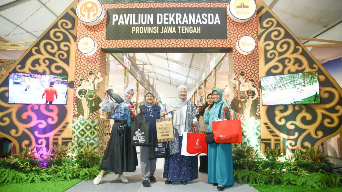 62 pelaku UMKM Jateng Ikuti Pameran Dekranasda Expo 2025