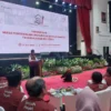 Menteri Sosial Saifullah Yusuf saat memberikan sambutan di Sentra Terpadu Inten Soeweno, pada Senin (14/7/2025). Foto: Regi