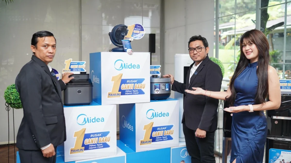 Bentuk Komitmen Nyata kepada Pelanggan, Midea Electronics Indonesia Luncurkan Program "1 Tahun Rusak, Ganti Baru”