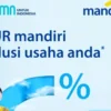 Tabel KUR Bank Mandiri Terbaru dari Pinjaman Rp10 hingga Rp50 Juta, Cocok Buat Pelaku UMKM