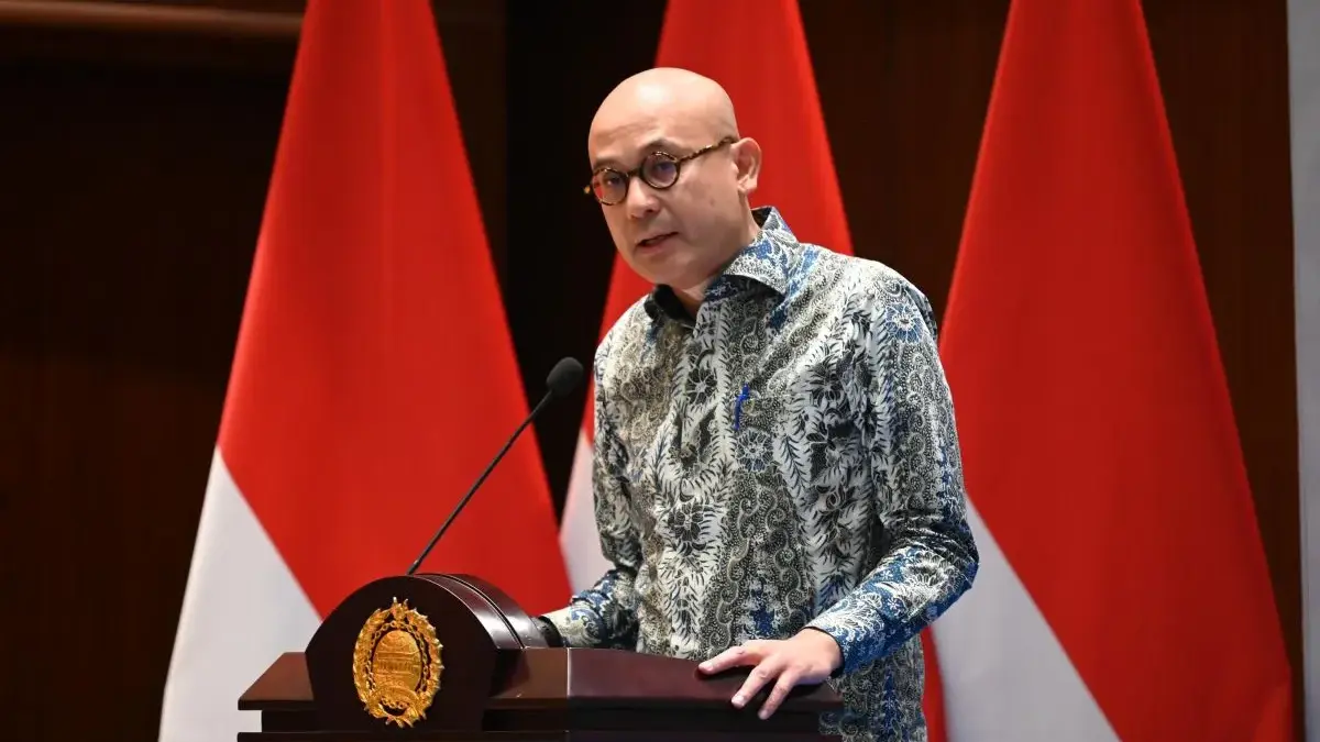Lewat Dukungan Kemlu RI, Danantara Perkuat Sinergi Diplomasi Ekonomi Wakil Menteri Luar Negeri RI Arrmanatha C. Nasir saat berbicara dalam arahan Peran Strategis Diplomasi Indones